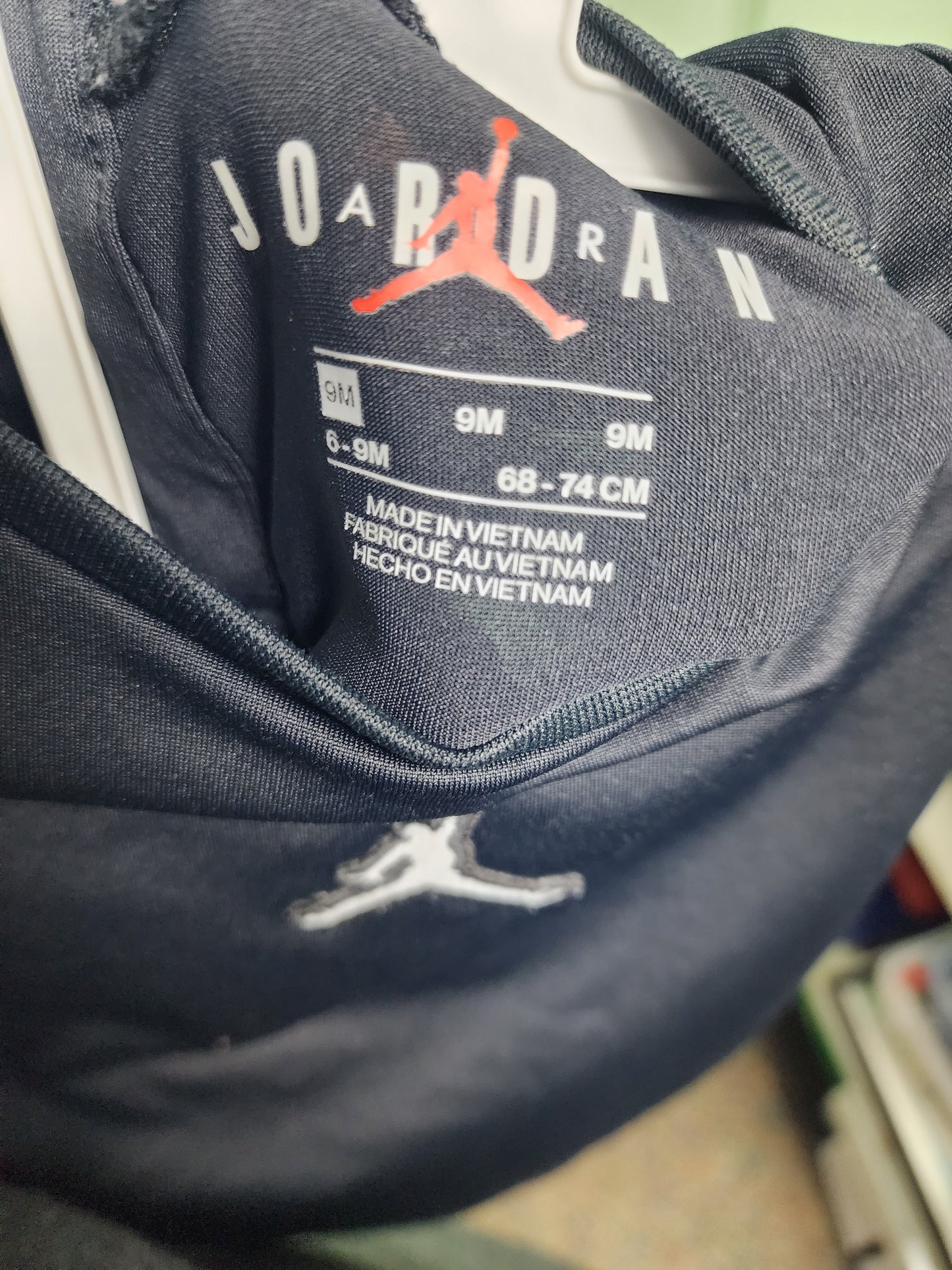 Jordan shirt and bottom set 6/9 month set