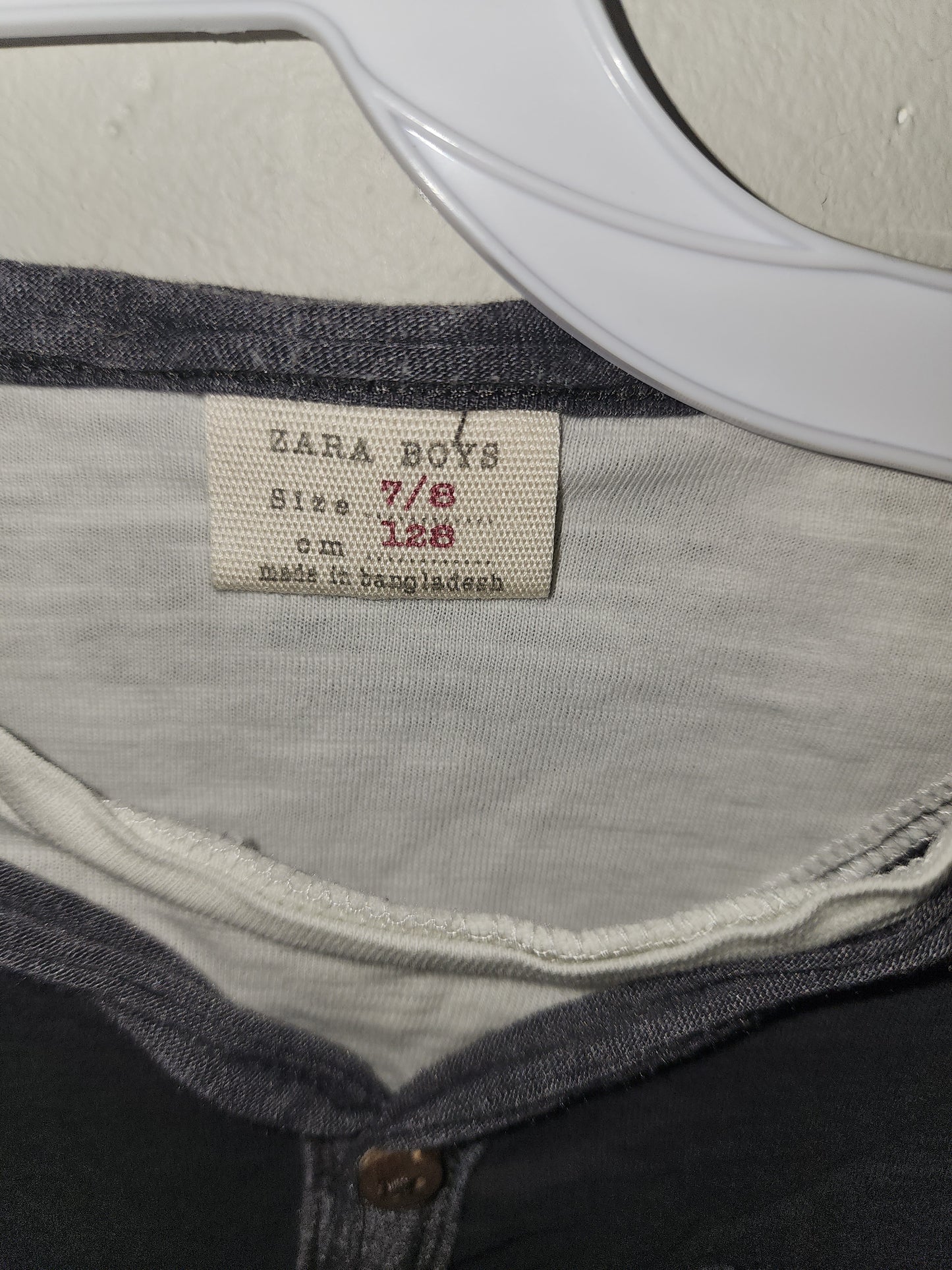 Boys shirt Zara size 7/8