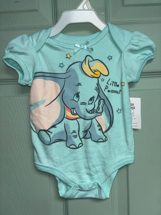 Baby Disney Dumbo onsie outfit 6m