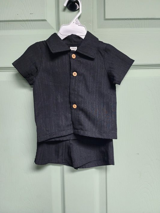 Boys 6/9 month shirt and short set