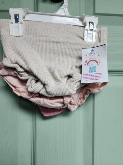 3 pack bloomers size 12 month