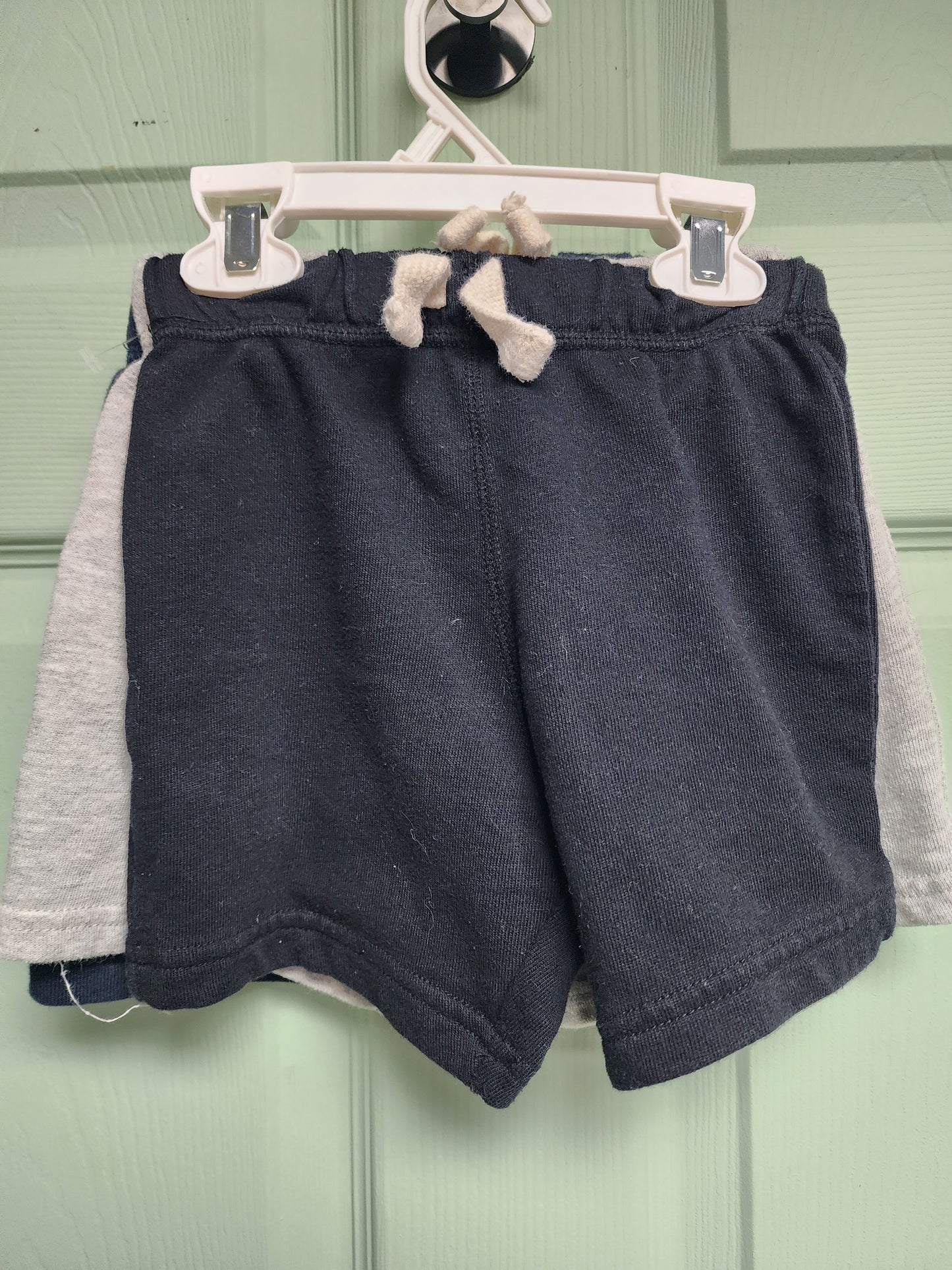 2t boys 3 pack cotton shorts set