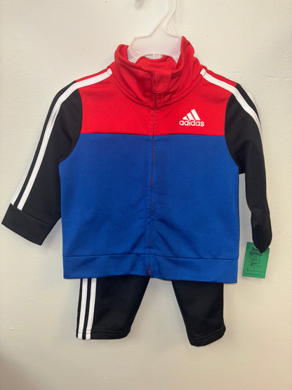 Boys Adidas 2 piece set 6m