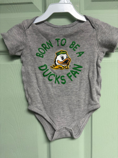 Oregon Ducks onsie 18m