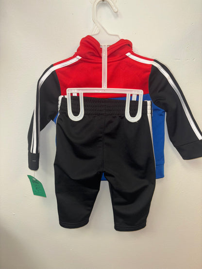 Boys Adidas 2 piece set 6m