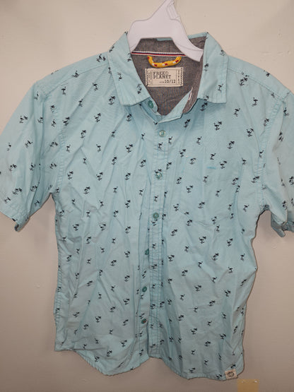 Boys button up shirt size 10/12