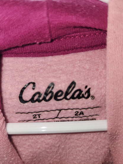 Girls 2t Cabelas sweatshirt