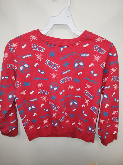 Spiderman sweater size 7