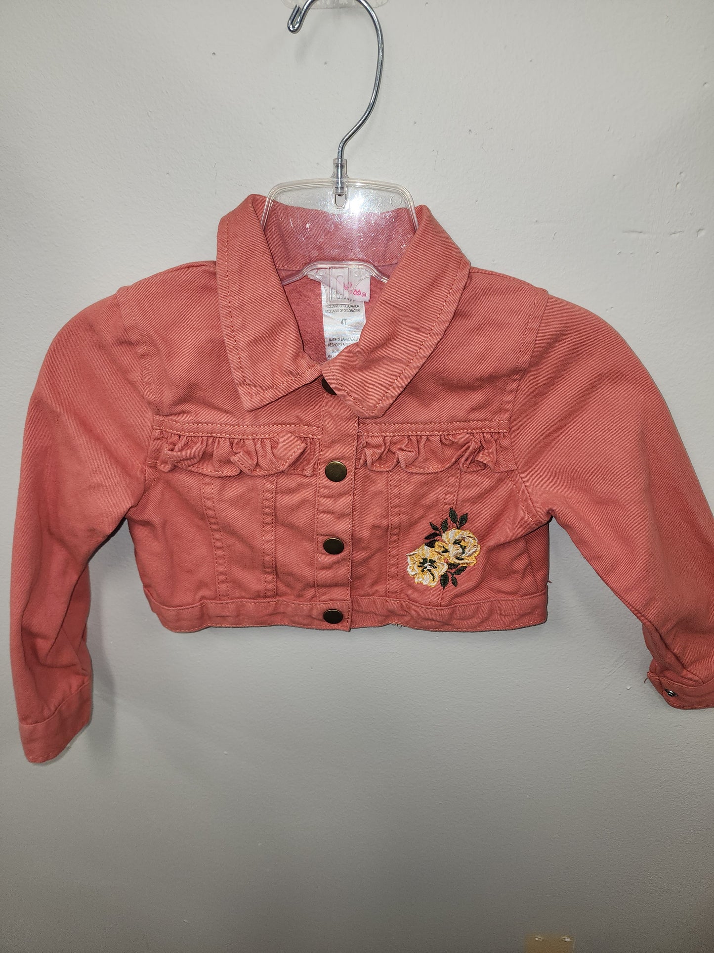 Girls 4t cropped jacket