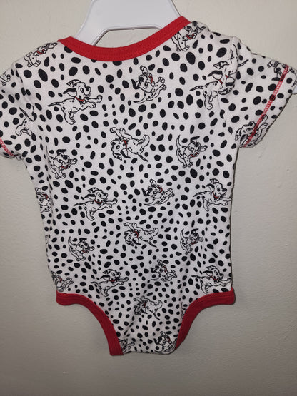 101 Dalmatians onsie 6/9