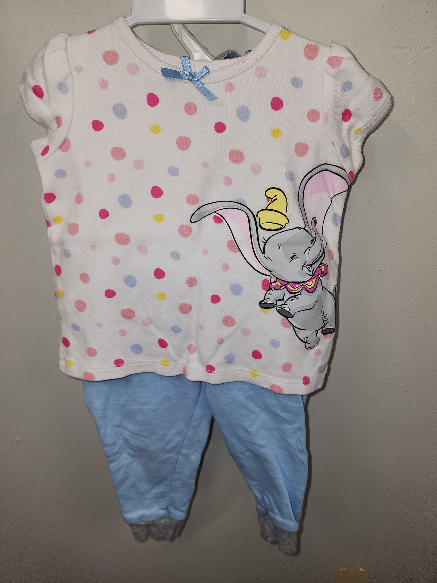 Disney Dumbo 3pc outfit set 12m